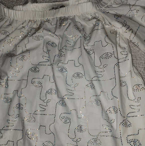 NWT Gorgeous Akira Face Off Boho Sparkling Chic Midi Dress - Picture 12 of 16